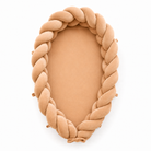 2in1 babynest und bettschalnge velours braun.
