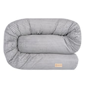 Bettschlange einsträngig Cord - Schutz Komfort & Vielseitigkeit für dein Baby - Grau / 180 cm - Baby & Kleinkind