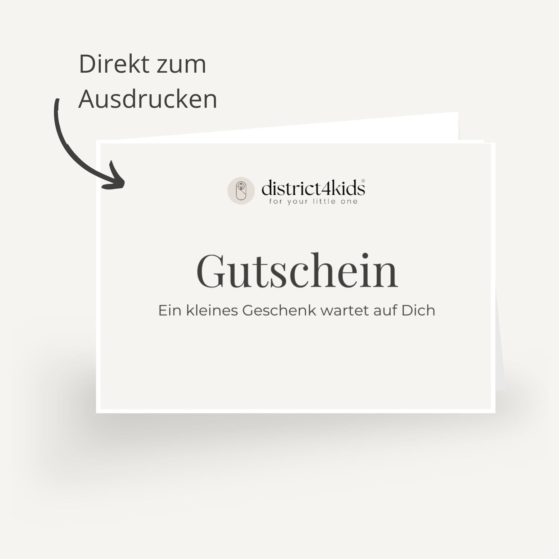 Geschenkgutschein digital - inkl. Gutschein-Template zum ausdrucken - Geschenkgutscheine