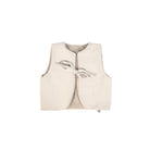 Wende-Weste für Kleinkinder | Teddy Bouclé & Musselin | Unisex 1-5 Jahre