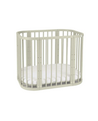 Babybett 5-in-1 – Ein Bett für viele Jahre - mitwachsend | Quadratische Form - Taupe - Babybett