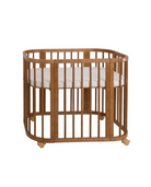 Babybett 5-in-1 – Ein Bett für viele Jahre - mitwachsend | Quadratische Form - Vintage - Babybett