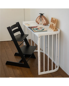 Babybett 5-in-1 – Ein Bett für viele Jahre - mitwachsend | Quadratische Form - Babybett