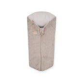 Pucksack Cord mitwachsend - Wärmender Ganzjahres Babyschlafsack - Beige / 80 cm / 2.5 TOG - Pucksack