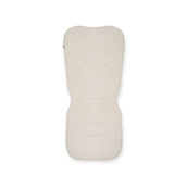 Sitzauflage Teddystoff Boucle für den Kinderwagen - universell passend - Creme - Sitzauflage