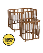 Babybett 7-in-1 – Ein Bett für viele Jahre - mitwachsend | Quadratische Form - Vintage - Babybett