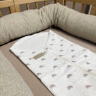 Pucksack Musselin Rainbow mitwachsend - Wärmender Ganzjahres Babyschlafsack - Pucksack