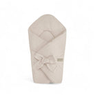 Babyhörnchen Musselin mit Schleife – Kuschelige Puckdecke & Einschlagdecke - Babyhörnchen