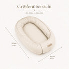 Babynest aus Baumwolle – Kuscheliger Baby-Kokon | Braun District for Kids