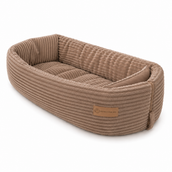 Babynest krabbeldecke 2 in1 district for kids cordc braun