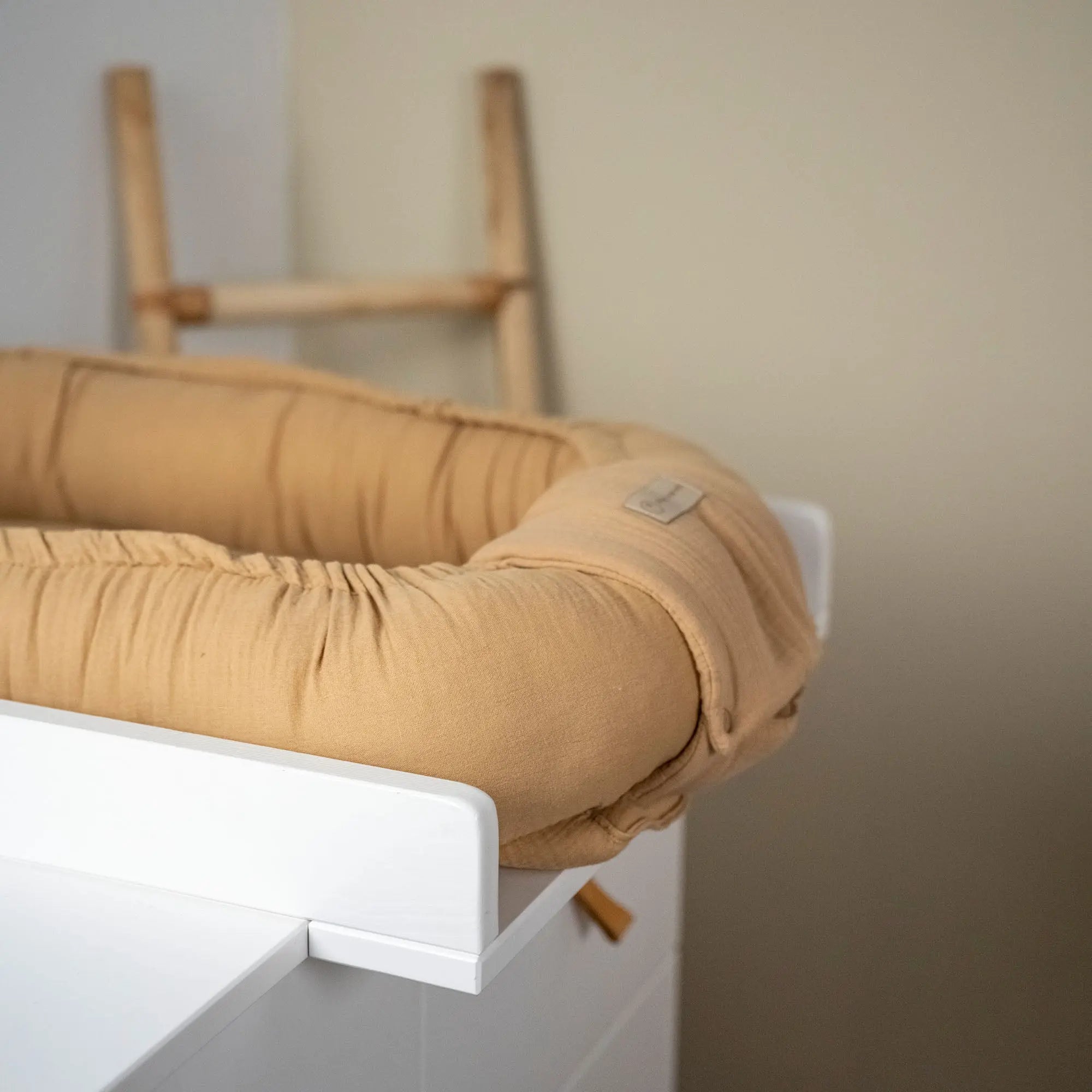 Babynestchen Musselin – Weicher mitwachsender Baby Kokon - Babynestchen