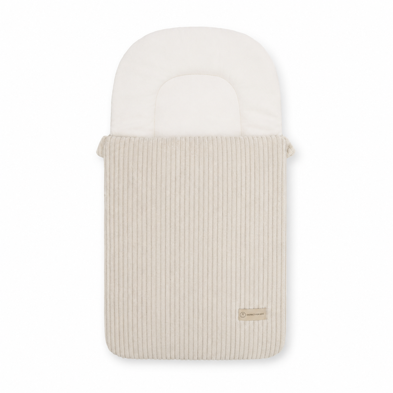 Babyschalfsack sleepy cord district4kids  creme