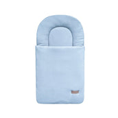 Babyschlafsack Musselin Sleepy – Atmungsaktiver & kuscheliger Ganzjahresschlafsack 2.5 TOG-Babyschlafsack-District for Kids-Blau-75 cm-2.5 Wert-District for Kids