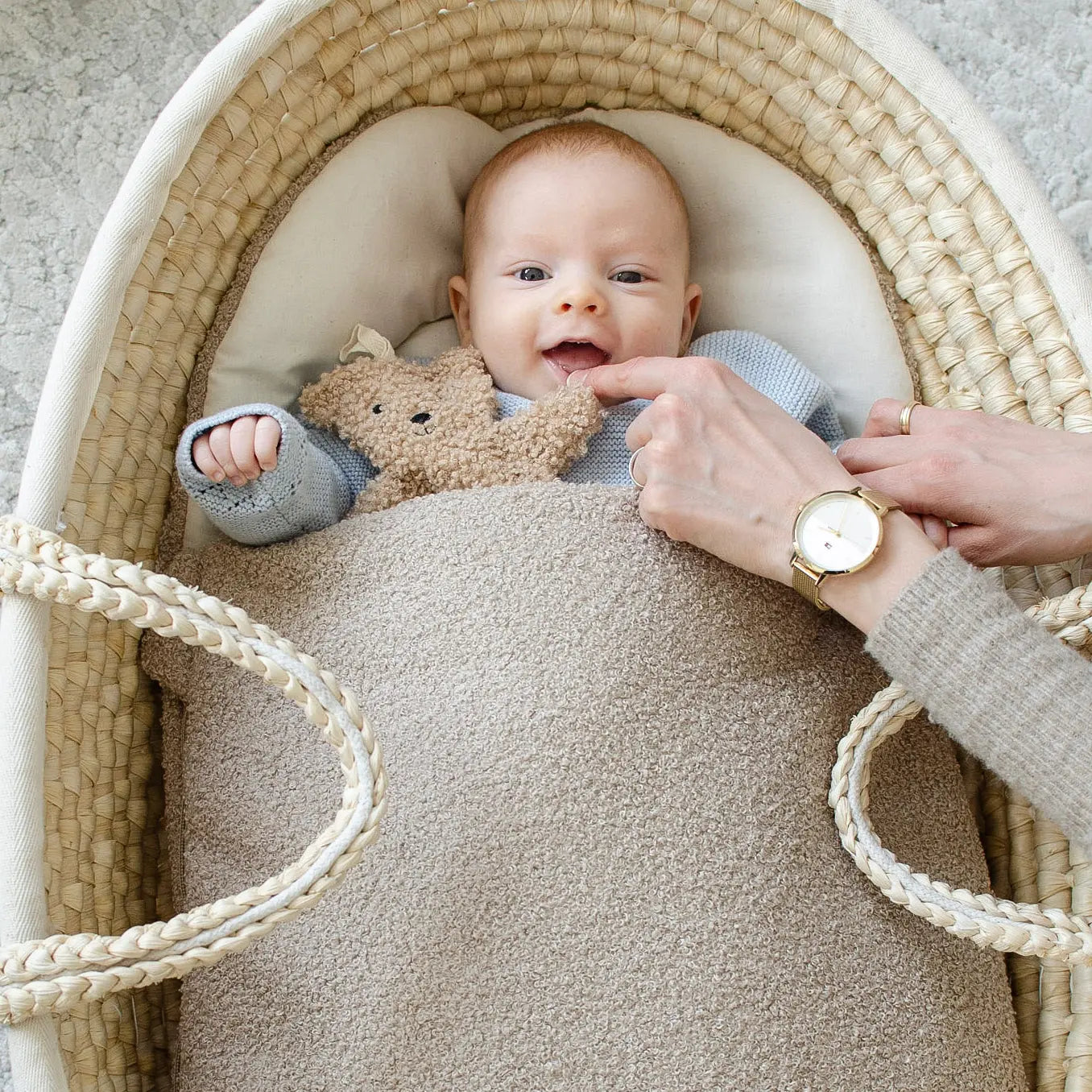 Babyschlafsack Sleepy Bouclé - 2.5 TOG Ganzjahr