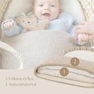 Babyschlafsack Dreamy Teddy Bouclé | 2.5 TOG Ganzjahresschlafsack District for Kids