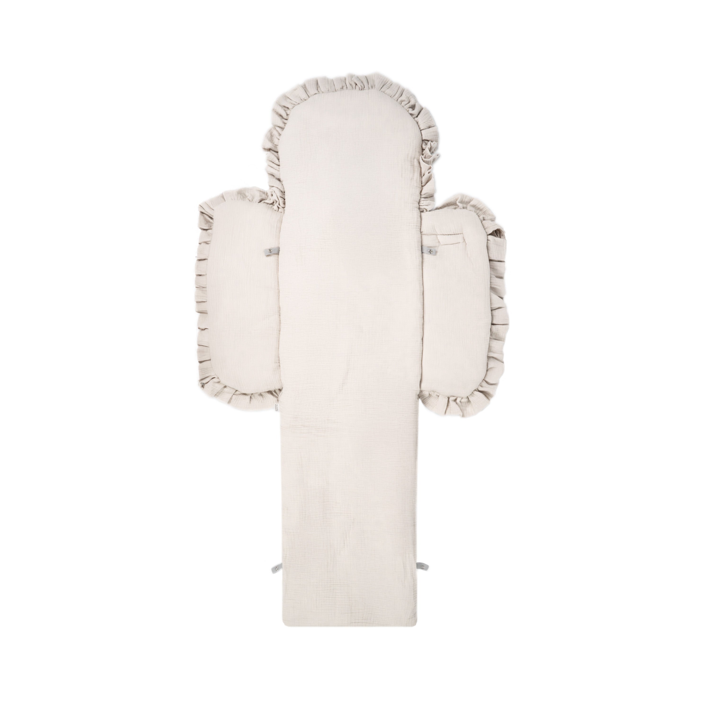 Babyschlafsack Cuddly Musselin mit Schleifen - ganzjähriger Puckschlafsack Babyschlafsack