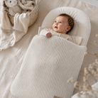 Babyschlafsack cord sleepy creme 2.5 tog