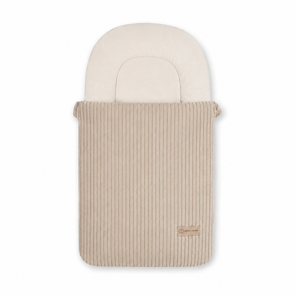 Babyschlafsack cord sleepy creme 2.5 tog beige