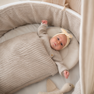 Babyschlafsack cord sleepy creme 2.5 tog beige district for kids