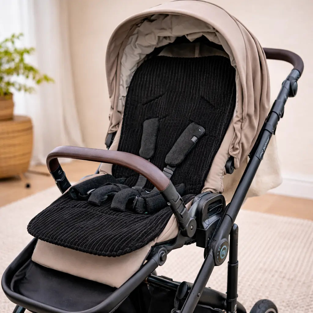 Sitzauflage Cord für den Kinderwagen Cord -universell passend District for Kids