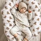 Bettwäsche gebrauchsfertig Musselin Teddybär – Weich & Atmungsaktiv District for Kids