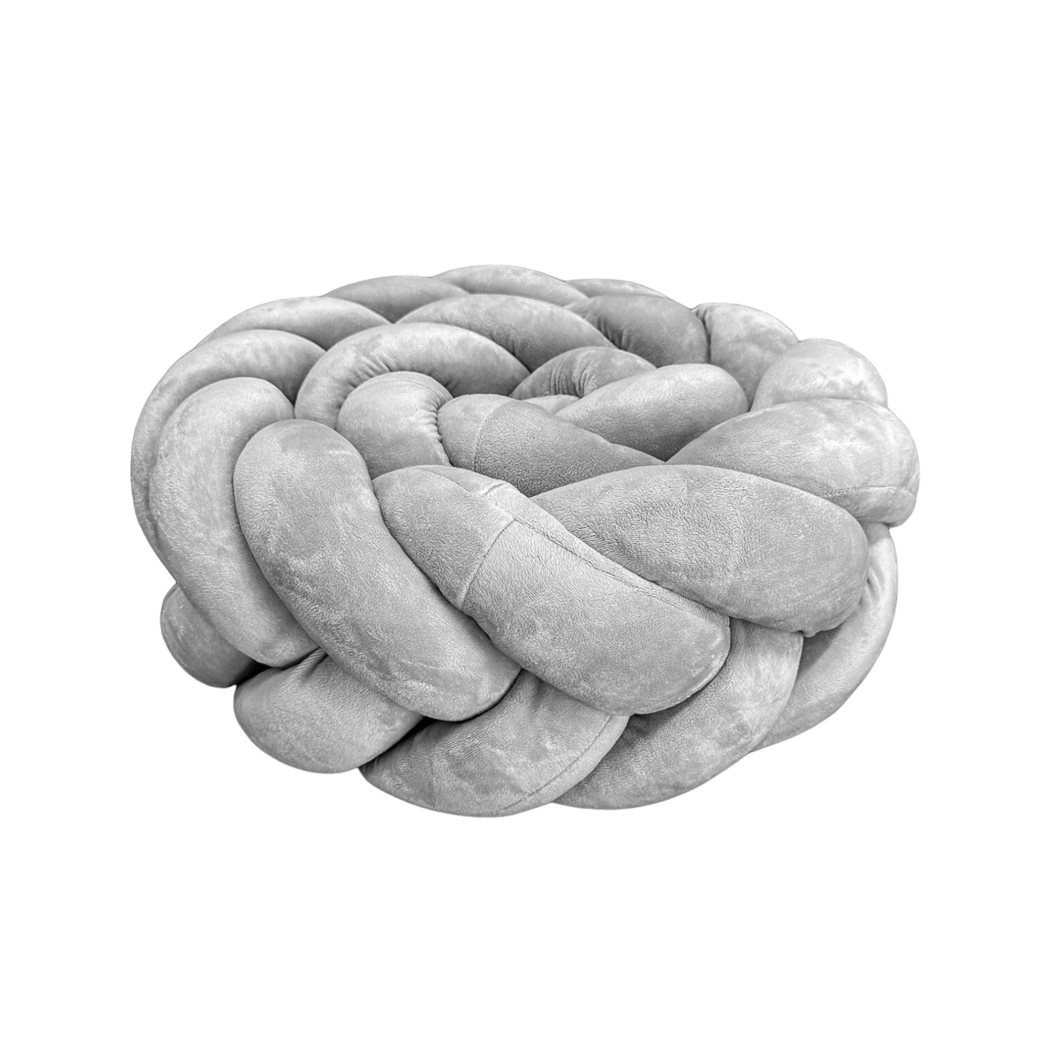 Bettschlange Velours Fischgräten-Design – Premium Schutz & Komfort für Babyschlaf-Bettumrandung-District for Kids-180 cm-Beige-District for Kids