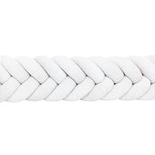 Bettschlange Velours Fischgräten-Design – Premium Schutz & Komfort für Babyschlaf-Bettumrandung-District for Kids-180 cm-Weiß-District for Kids