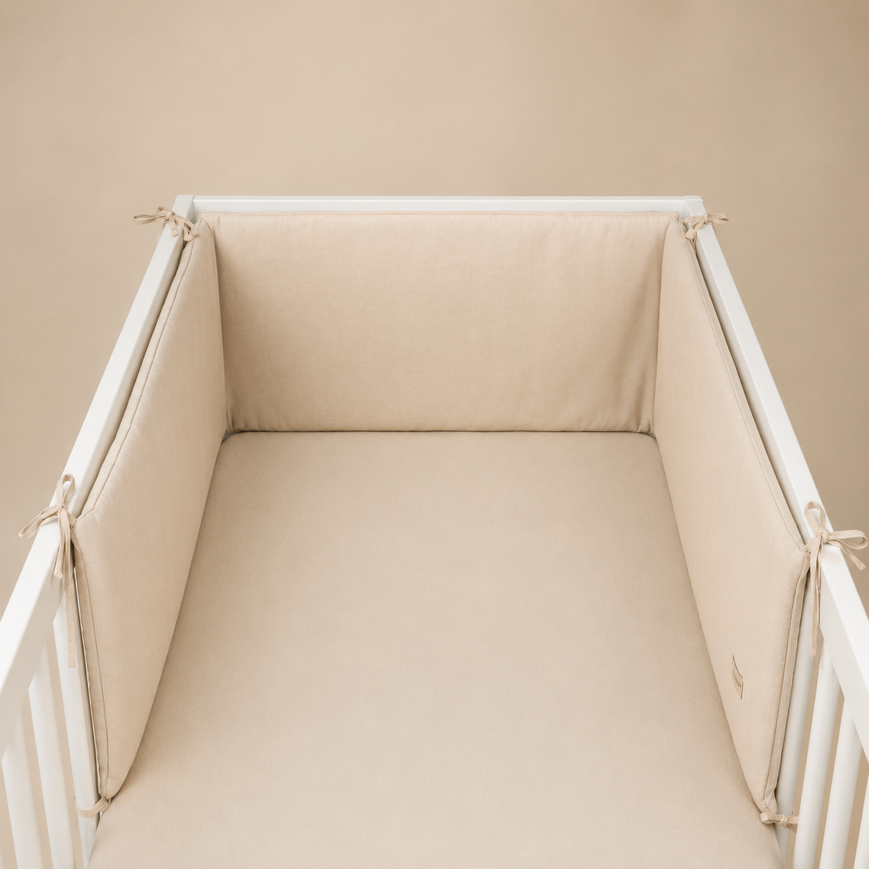 Bettumrandung baumwolle beige district for kids