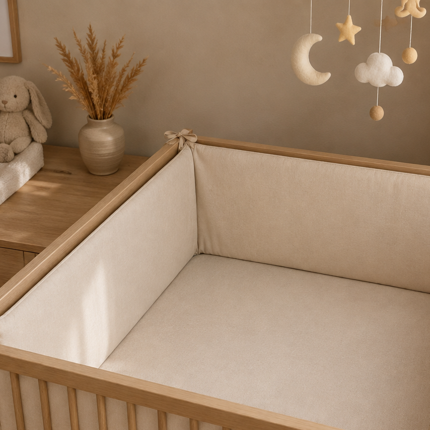Bettumrandung grau baumwolle district4kids lifestyle