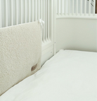 Bettumrandung Teddy Bouclé – Weiche Premium Umrandung für Baby- & Beistellbetten - Bettumrandung