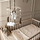 Bettwäsche Boho Gebrauchsfertig – Weich, Stilvoll & Antiallergen-Bettwäsche-District for Kids-Beige-50x75cm-District for Kids