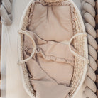 Bettwäsche Musselin Rüschen Gebrauchsfertig – Weich & Atmungsaktiv-Bettwäsche-District for Kids-Beige-50x75cm-District for Kids