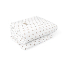 Bettwäsche gebrauchsfertig Musselin Herzen braun – Weich & Atmungsaktiv - Herzen braun / 50x75cm - Bettwäsche