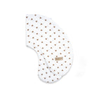 Stillkissen U-Form Musselin Herzen braun mit abnehmbaren Bezug - Herzen braun - Stillkissen