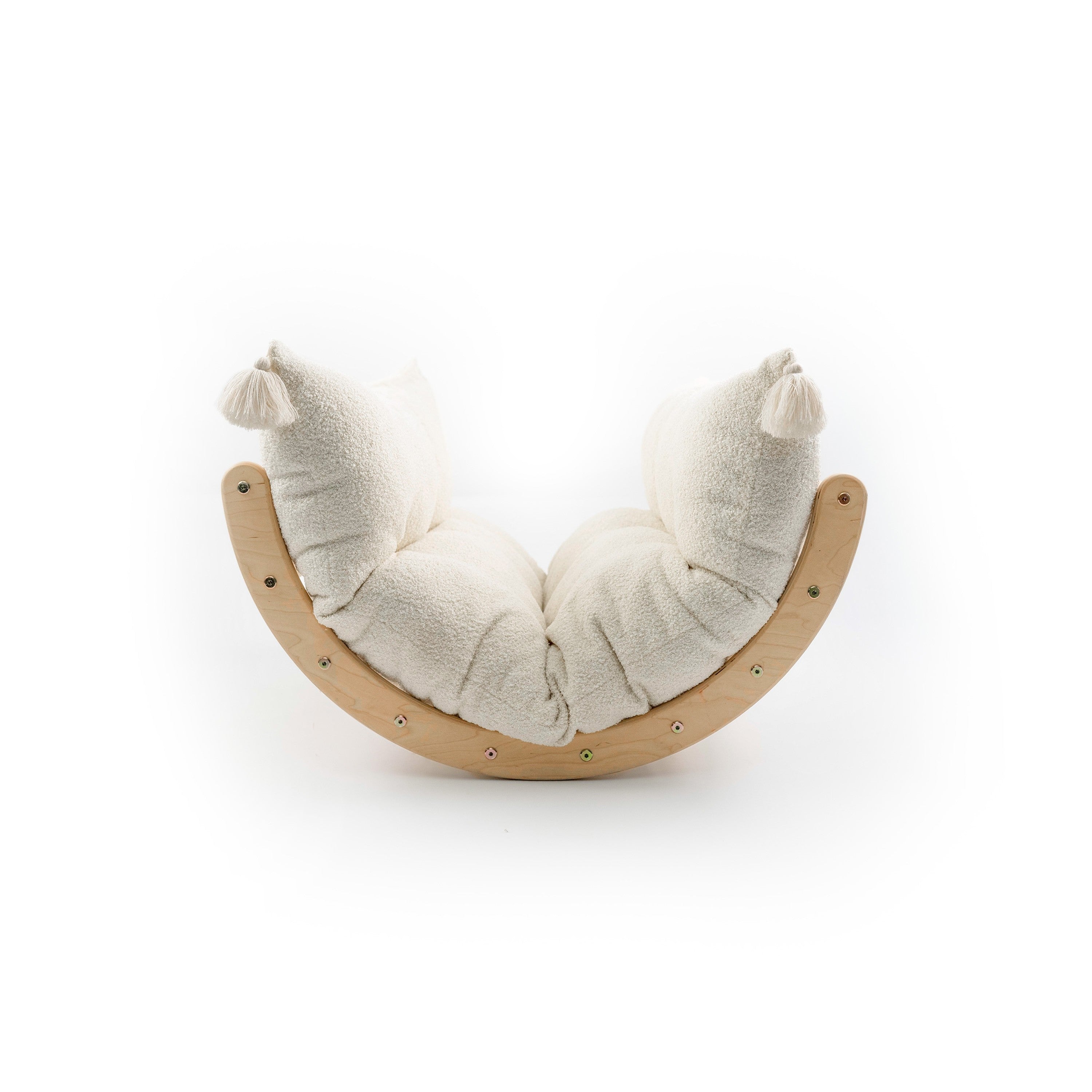 Matratze Bodenmatte Teddystoff Boucle für Kletterbogen Spielezimmer - Baby & Kleinkind