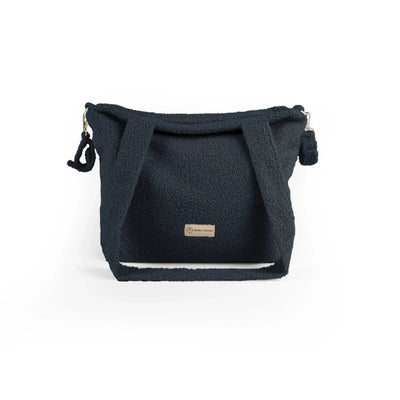 Wickeltasche Bouclé Teddystoff | Stillvolle Mom bag für den Kinderwagen District for Kids