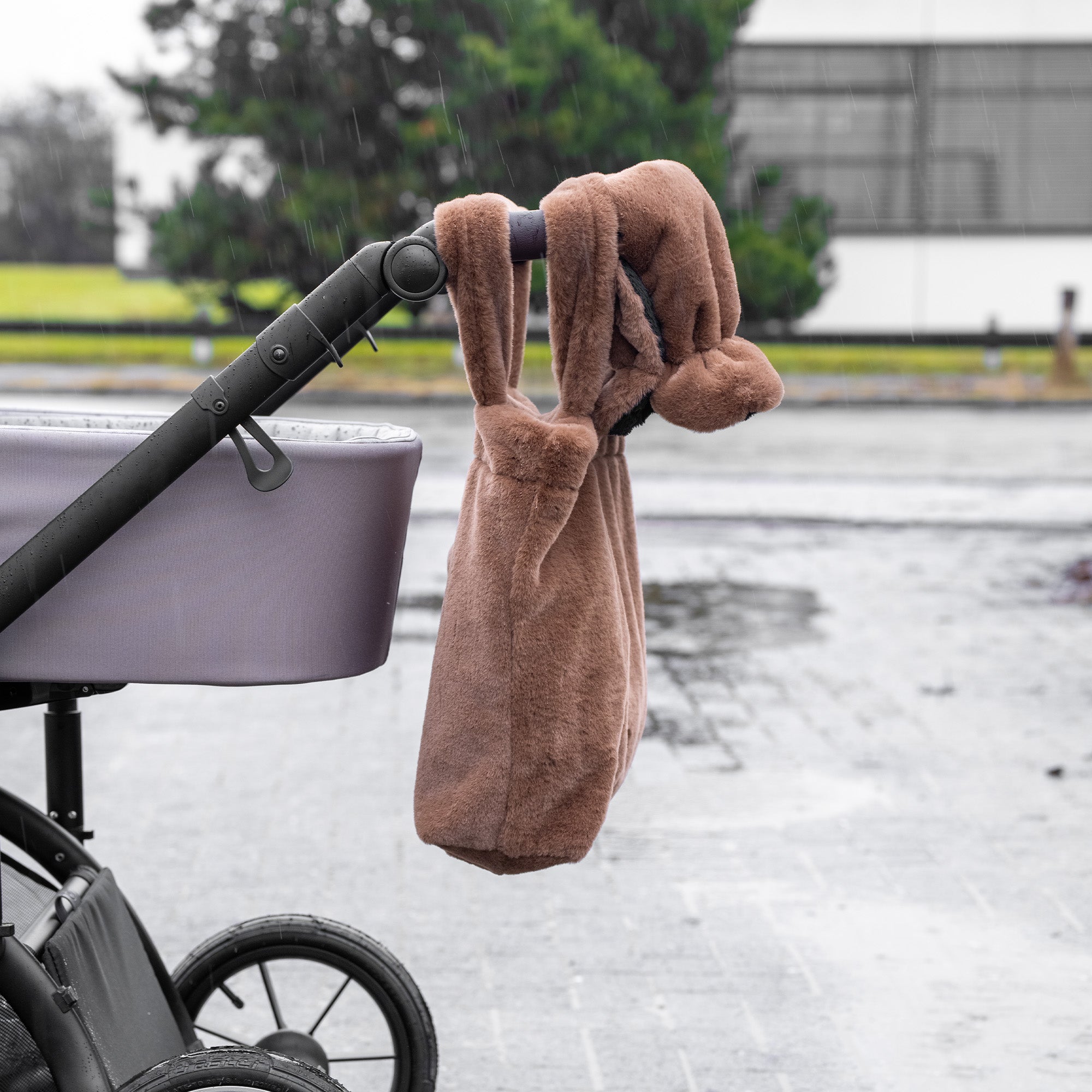 Braun Kunstfell District4kids Shopper