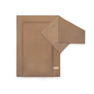 Wickelauflage Musselin mit Unterlage – natürlich & kuschelig für dein Baby - Braun / 50x70cm - Wickelauflage