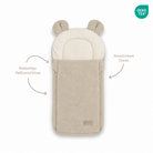 Babyschlafsack teddyohren boucle beige district for kids.