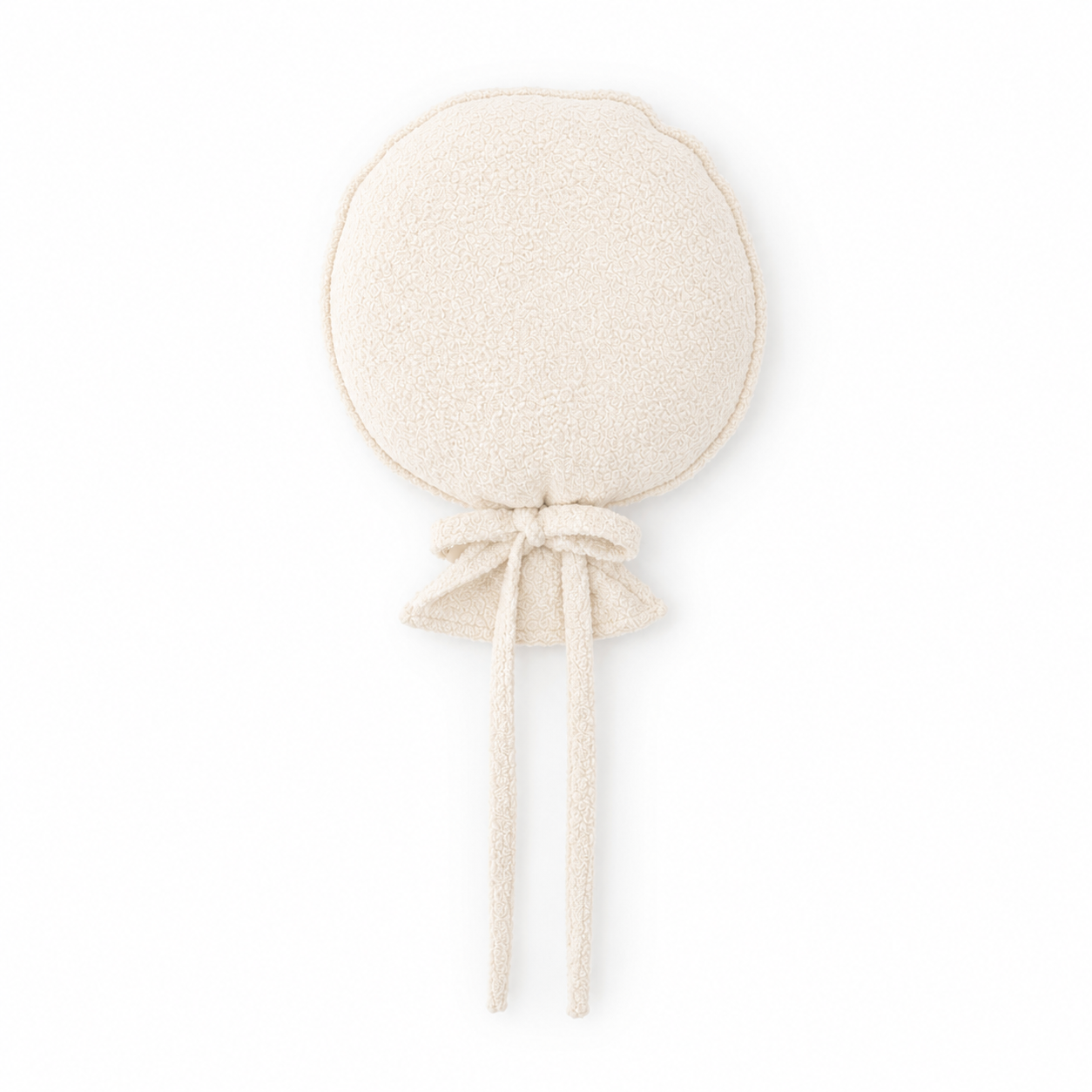 Deko Wandballon Babyzimmer boucle creme