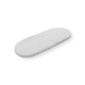 Spannbettlaken aus Musselin für Wiegen, Babywanne, Moseskorb & Beistellbett