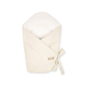 Babyhörnchen Baumwolle kariert – Puckdecke & Einschlagdecke - Kariert beige / 2.5 TOG - Babyhörnchen