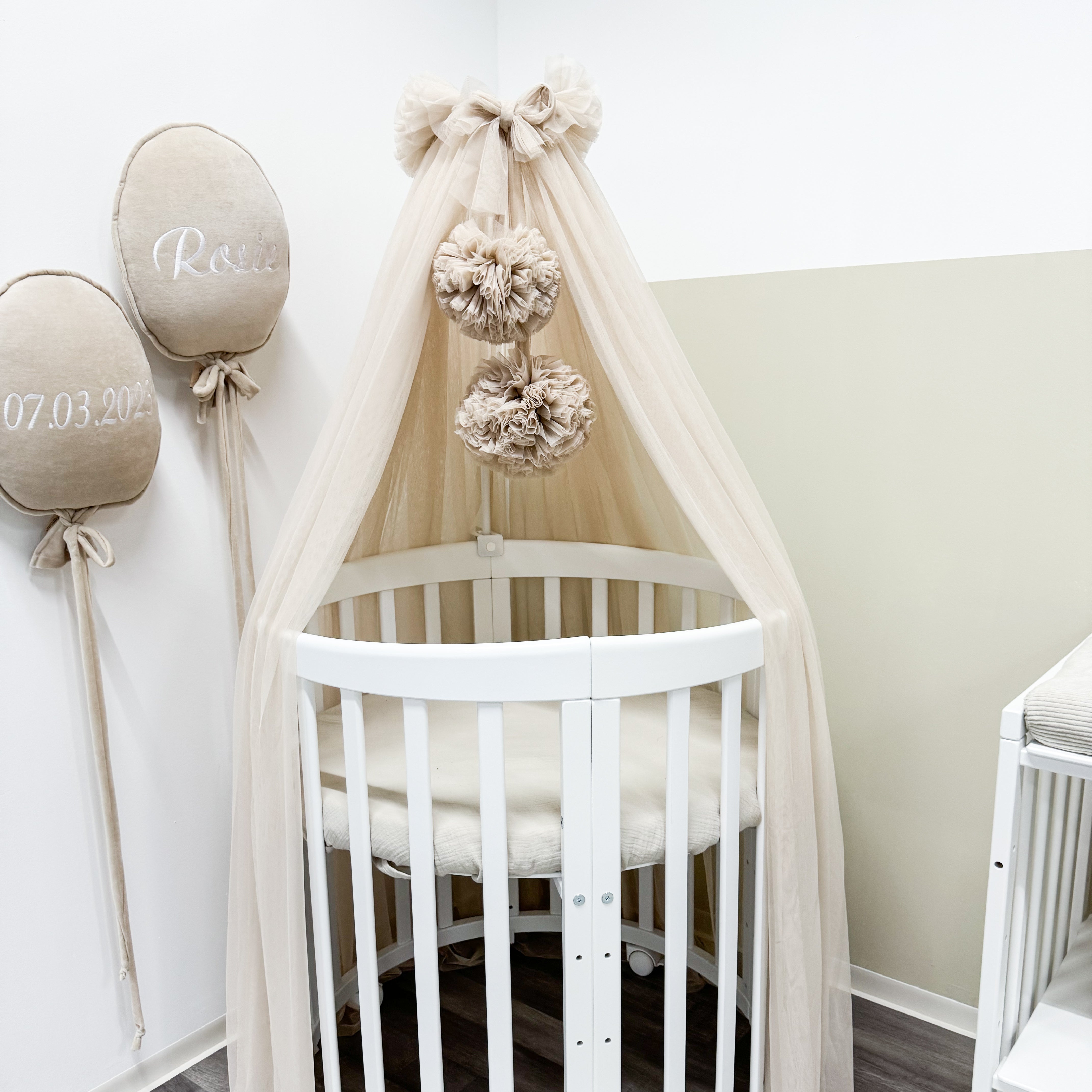 Tüll Betthimmel – Ein Traumhafter Hingucker für Baby- & Kinderzimmer - Baldachine & Betthimmel