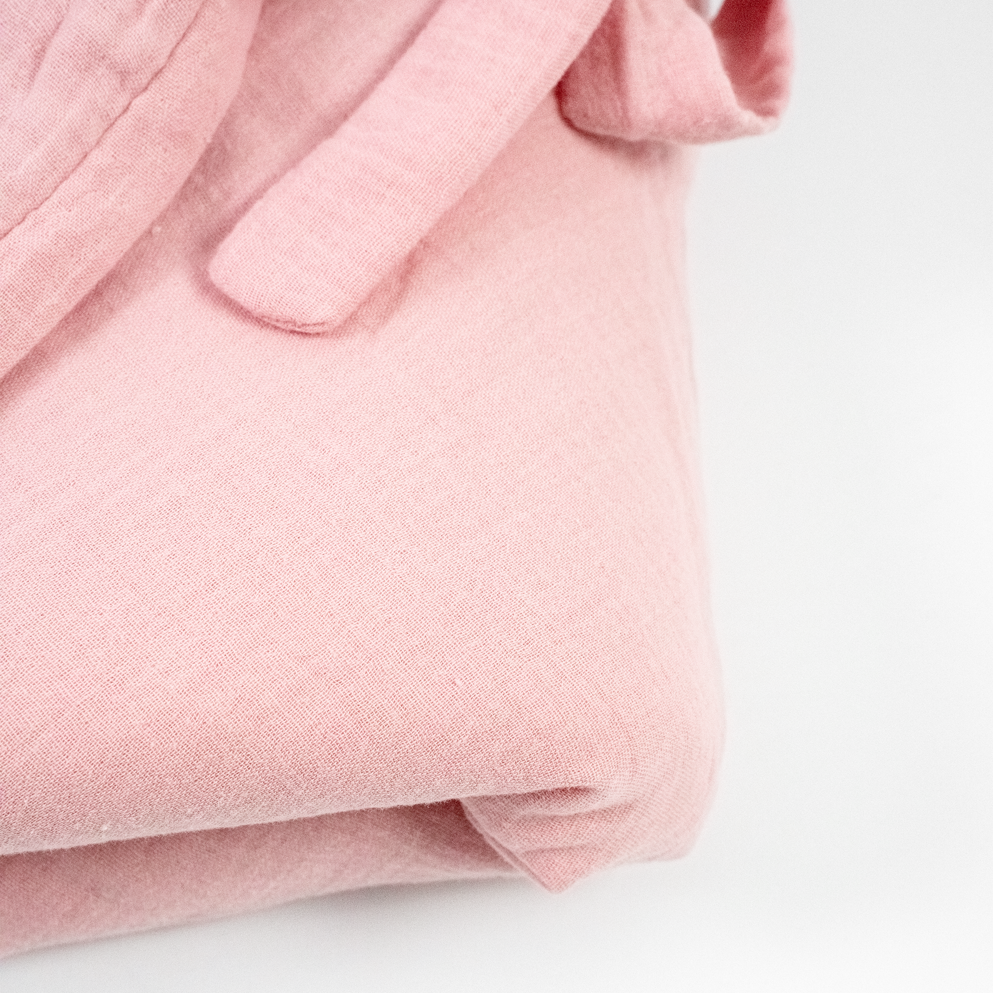 Einschlagdecke-Musselin-Rosa