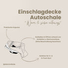 Einschlagdecke Musselin – Perfekt für jede Autoschale - Einschlagdecke Autoschale