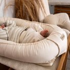 Babynest aus Baumwolle – Kuscheliger Baby-Kokon | Beige District for Kids