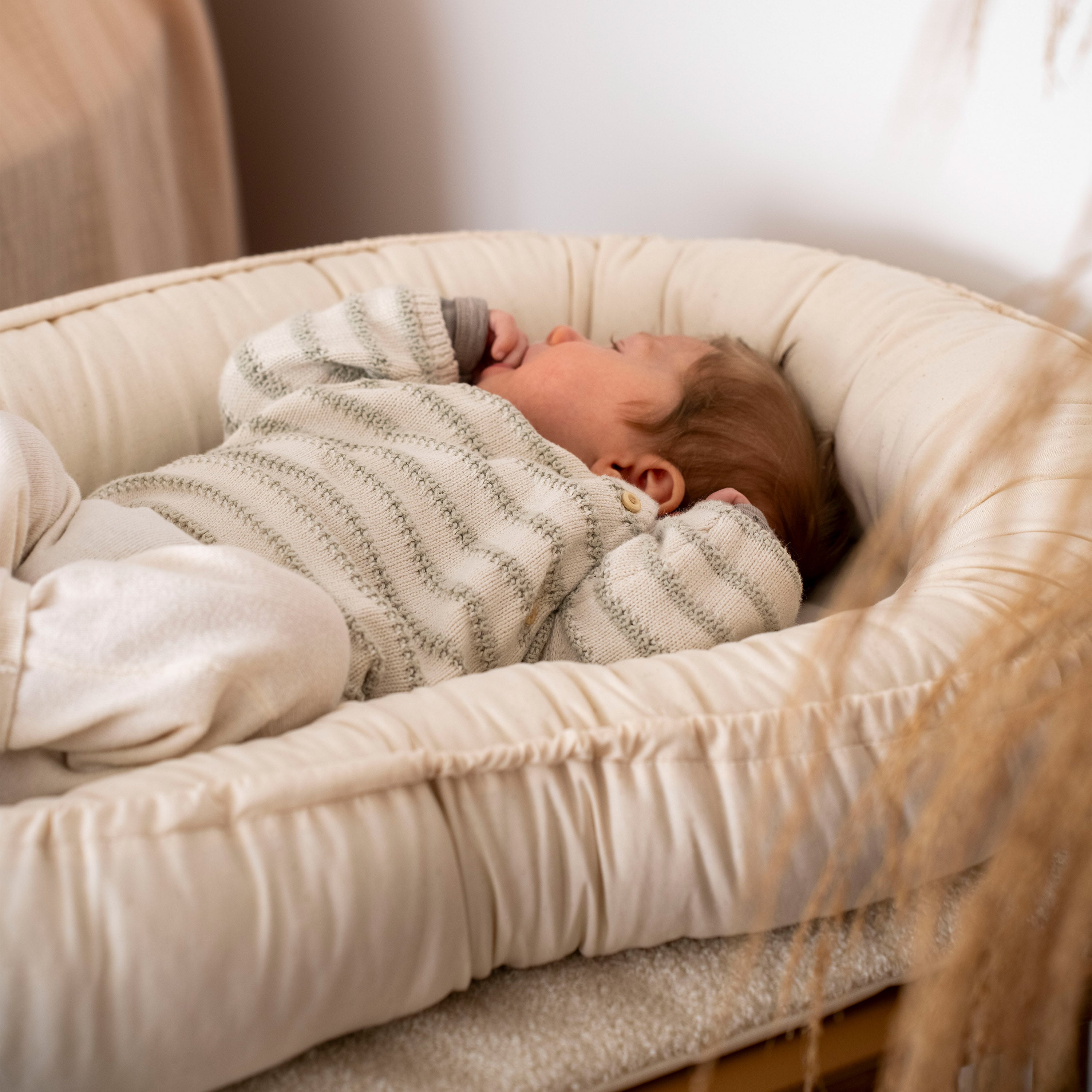 Babynestchen Baumwolle – Kuscheliger Baby-Kokon District for Kids