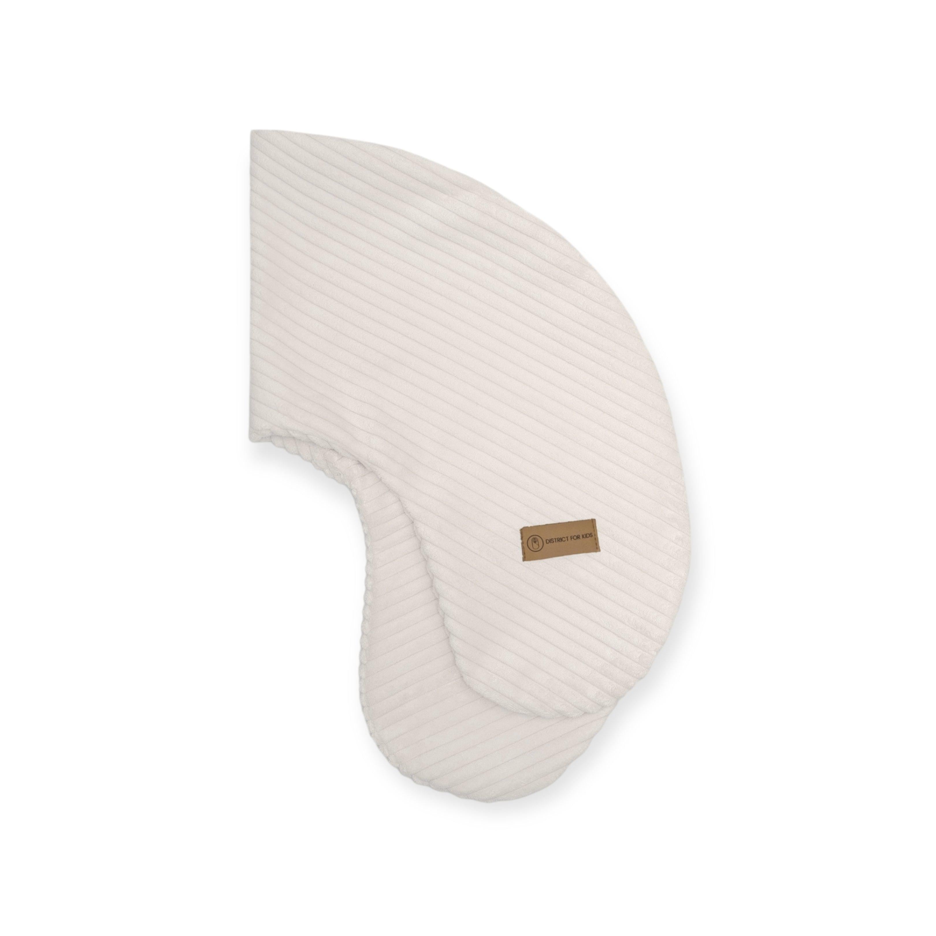 Ersatzbezug für Stillkissen aus Cord-Stillkissen-District for Kids-Creme-District for Kids