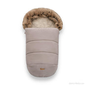Fußsack mit Fell Kinderwagen-Winterfußsack-District for Kids-Taupe-District for Kids