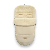 Fußsack wasserabweisend Merinowolle Kinderwagen, Buggy, Schlitten-Winterfußsack-District for Kids-Beige-90cm-District for Kids